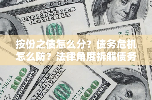 北京按份之债怎么分？债务危机怎么防？法律角度拆解债务分配与风险自保指南