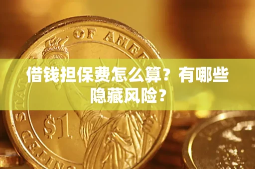 北京借钱担保费怎么算？有哪些隐藏风险？