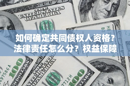 北京如何确定共同债权人资格？法律责任怎么分？权益保障技巧揭秘！