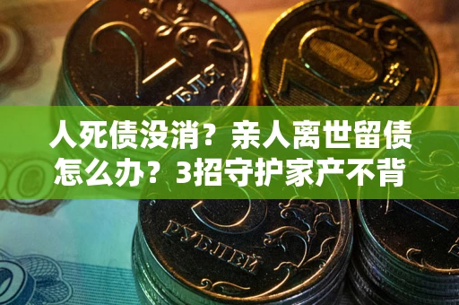 北京人死债没消？亲人离世留债怎么办？3招守护家产不背锅