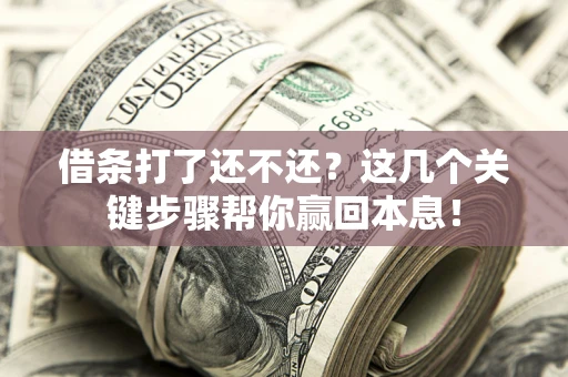北京借条打了还不还？这几个关键步骤帮你赢回本息！