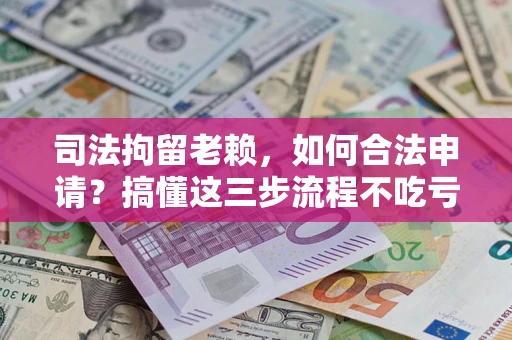 北京司法拘留老赖，如何合法申请？搞懂这三步流程不吃亏！