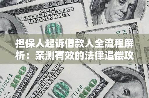 北京担保人起诉借款人全流程解析：亲测有效的法律追偿攻略
