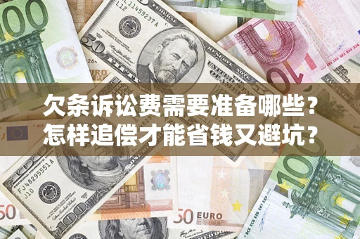 北京欠条诉讼费需要准备哪些？怎样追偿才能省钱又避坑？