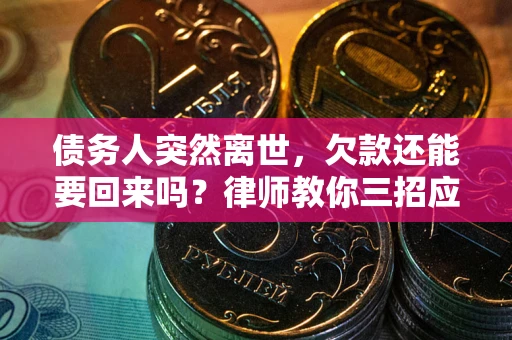 北京债务人突然离世，欠款还能要回来吗？律师教你三招应对