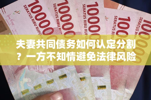北京夫妻共同债务如何认定分割？一方不知情避免法律风险必看！